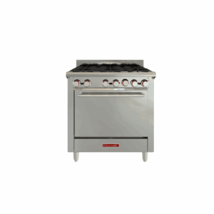 Coriat EC-6-HG de Piso Máster Premium Estufa Con Horno 6 Quemadores Gas Acero Inoxidable