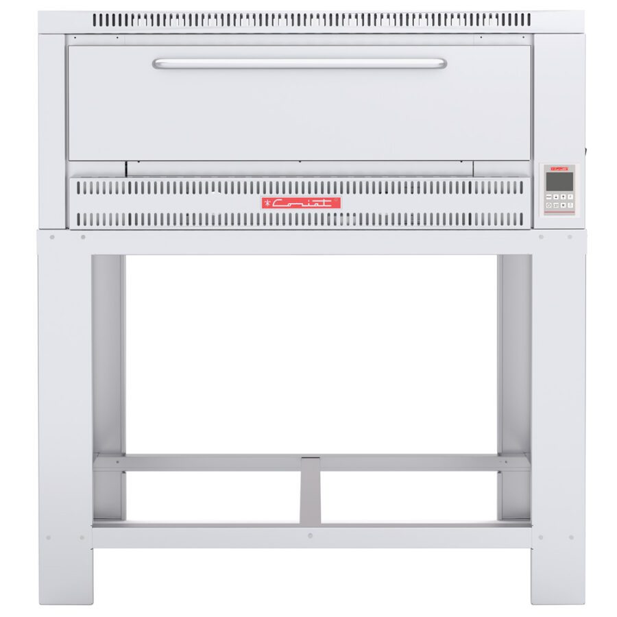 Horno de Pizza Eléctrico con Capacidad para 6 Pizzas de Ø 35 cm Puerta de  Cristal 1100x1314x413h mm TRAYS GLASS 6 +FRED