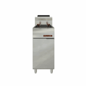 Coriat Turbo-30-5Q de Piso HD HEAVY DUTY Premium Freidora con 1 Tina 2 Canastillas Gas Acero Inoxidable 30 Litros