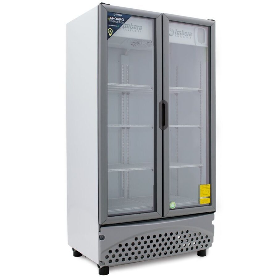 Congelador vertical CV-2PS-SS-01 2 puertas solida, ICEHAUS Refrigeracion