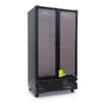 Imbera VR26 2P N 1019885 Refrigerador Vertical Cobalt 2 Puertas Cristal 26 Pies Cúbicos