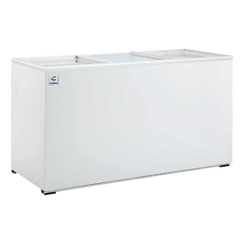 Criotec CCH-15 Congelador Horizontal Puerta Cristal Plano 11.88 Pies Cúbicos