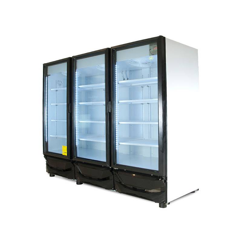 Criotec CFX64 3P Refrigerador Vertical 3 Puertas Cristal 64 Pies Cúbicos