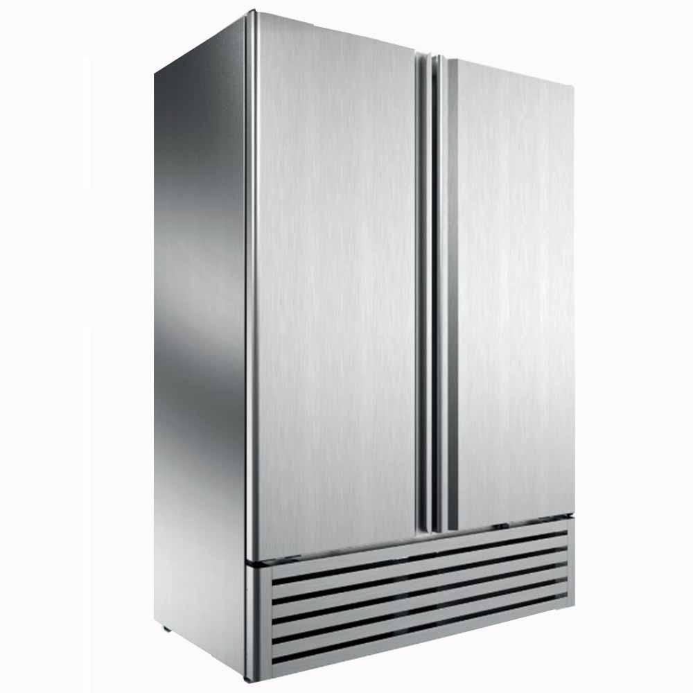 Imbera VRD43 PS 1024715 Refrigerador Vertical 2 Puertas Sólidas Acero Inoxidable 43 Pies Cúbicos