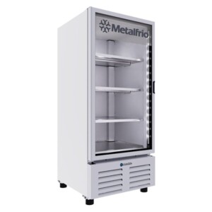 Metalfrío CVC15 Congelador Vertical 1 Puerta Cristal 15 Pies Cúbicos