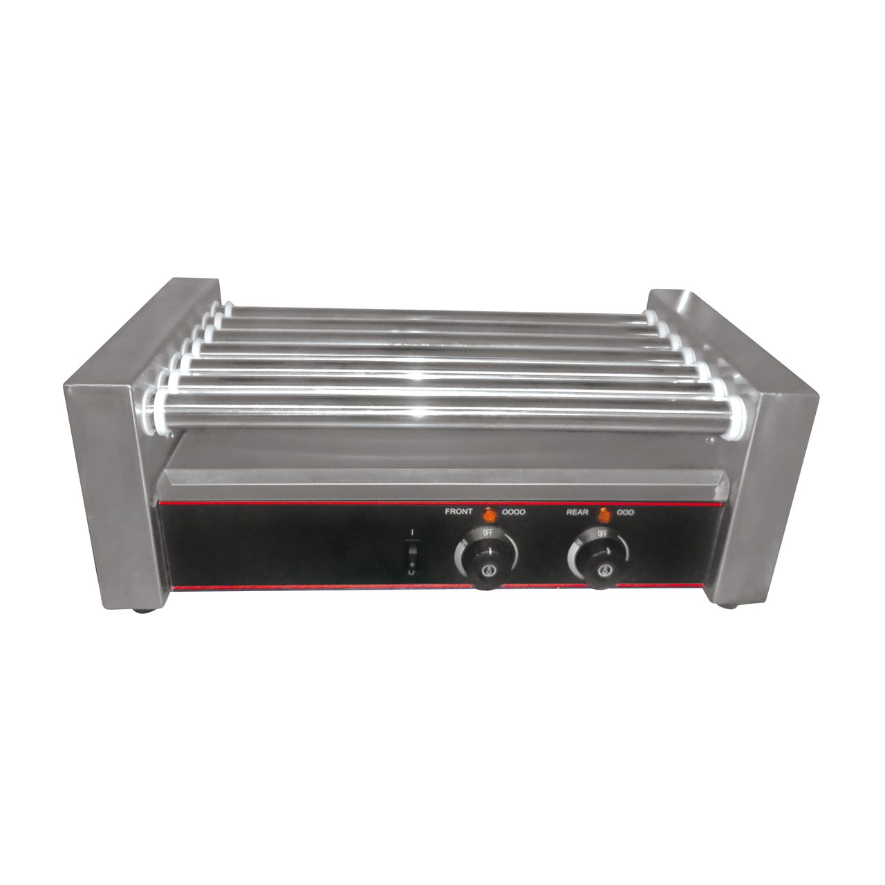 Migsa HD-G7 Asador De Salchichas Elctrico 7 Tubos 18 piezas Acero Inoxidable 120 v