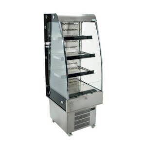 Migsa RTS-250L Mural De Autoservicio Refrigerado Cortina de Aire Acero Inoxidable 250 litros 61 cm