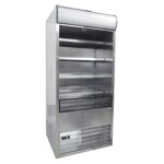 Migsa RTS-530L Mural De Autoservicio Refrigerado Cortina de Aire Acero Inoxidable 530 litros 91.5 cm