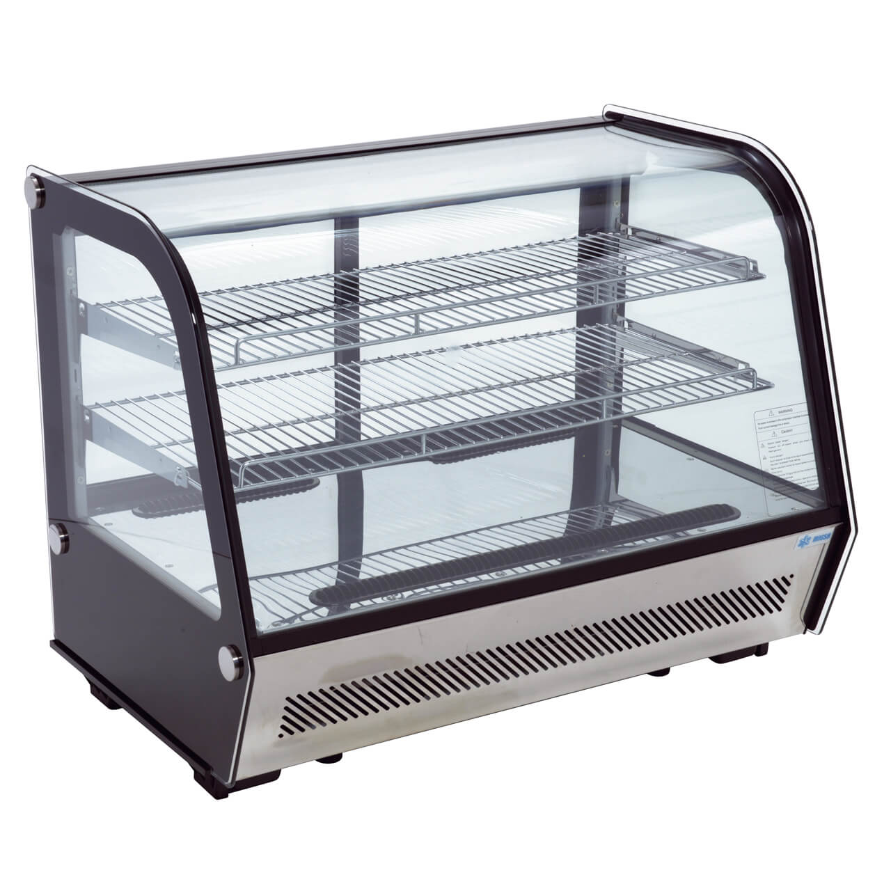 Migsa RTW-160L Vitrina Refrigerada Cristal Curvo 160 litros 88 cm