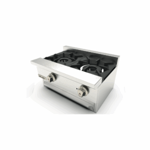 Drago CG-20 SLIM Parrilla 2 Quemadores Gas Acero Inoxidable