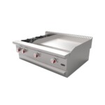 Drago CG-20PD Combinado Plancha Parrilla 2 Quemadores Gas Acero Inoxidable