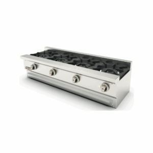 Drago CG-40 SLIM Parrilla 4 Quemadores Gas Acero Inoxidable