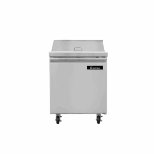 Icehaus ME-1P-SS-01 Mesa Refrigerada Para Ensaladas 1 Puerta Sólida Acero Inoxidable 7 Pies Cúbicos 70 Cm