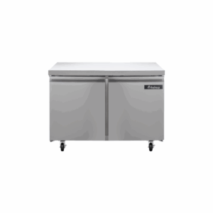 Icehaus RBB-2P-SS-01 Refrigerador Bajo Barra 2 Puertas Sólidas Acero Inoxidable 11 Pies Cúbicos 120 Cm