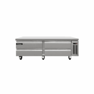 Icehaus BRM-4C-SS-01 Base Refrigerada Para Chef 4 Cajones Acero Inoxidable 14 Pies Cúbicos