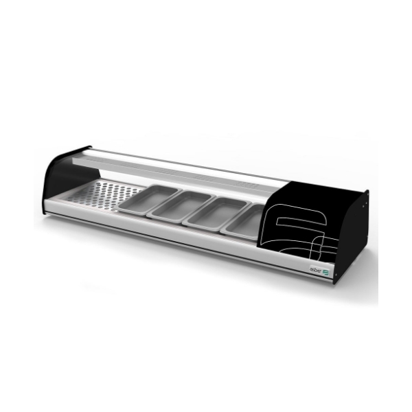 Asber ACTC-55 Vitrina Refrigerada Sobre Mostrador Para Tapas 138.7 cm