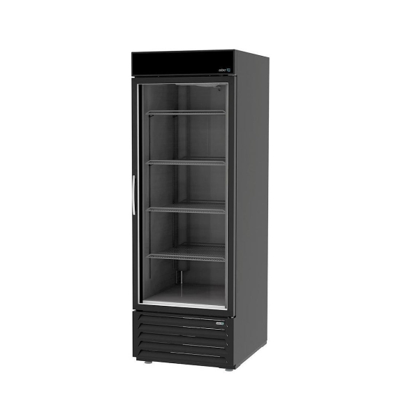 Asber ARMD-23 HC Refrigerador Vertical 1 Puerta de Cristal 23 Pies Cúbicos