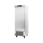 Asber ARR-23-H HC Refrigerador Vertical 1 Puerta Sólida Acero inoxidable 23 Pies Cúbicos