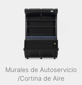 Murales de Autoservicio/Cortinas de Aire