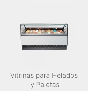 Vitrinas para Helados y Paletas