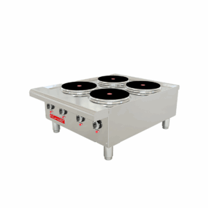 Coriat PCV-4-E de Mesa Máster Parrilla con 4 Platos Eléctrica Acero Inoxidable 220 v
