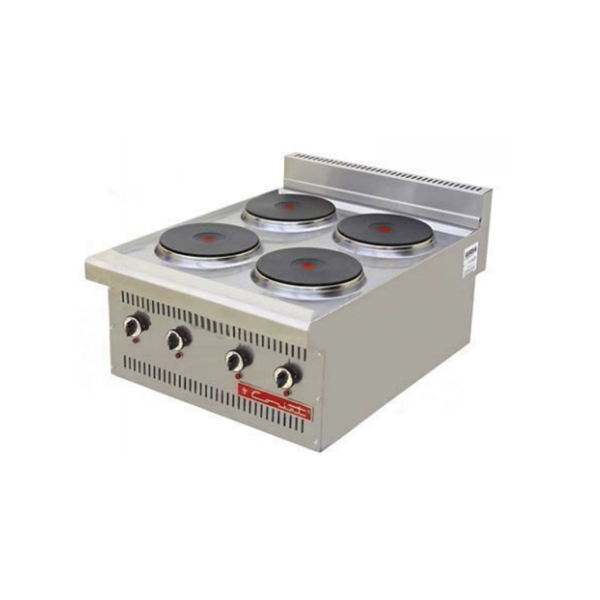 Coriat PCV-4-E de Mesa Máster Parrilla con 4 Platos Eléctrica Acero Inoxidable 220 v