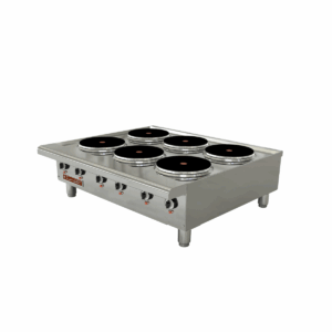 Coriat PCV-6-E de Mesa Máster Parrilla con 6 Platos Electrica Acero Inoxidable 220 v