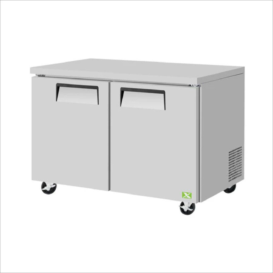 Sobrinox MRBBS-48-2S Mesa Refrigerada Bajo Barra 2 Puertas Sólidas 13.24 Pies Cúbicos 122.5 cm