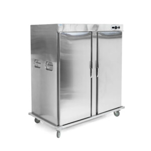 Migsa HW-22-21 Carro Calentón Eléctrico 22 Parrillas Acero Inoxidable 220 v