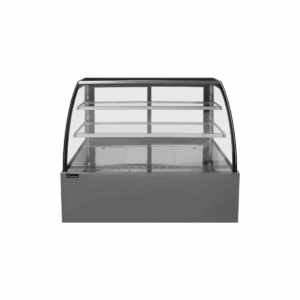 Icehaus VPC-150 Vitrina Pastelera Cristal Curvo Acero Inoxidable 265 Litros 150 cm
