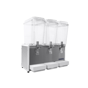 International D 35-4 Dispensador de Bebidas 3 Tanques De 18.9 Litros Acero Inoxidable 115 V