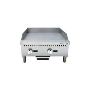 Protek PLP-600G 1029151 Plancha A Gas 2 Quemadores Acero Inoxidable