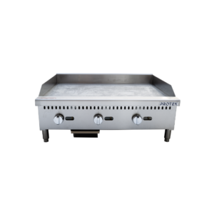 Protek PLP-900G 1029152 Plancha A Gas 3 Quemadores Acero Inoxidable