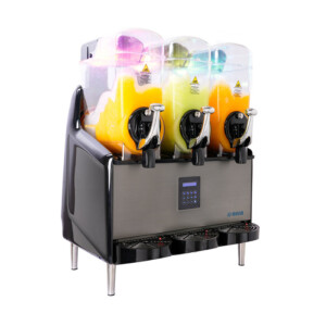 Migsa X-III Granita 3 Tazones De 12 Litros Iluminación Multicolor Acero Inoxidable 120 V