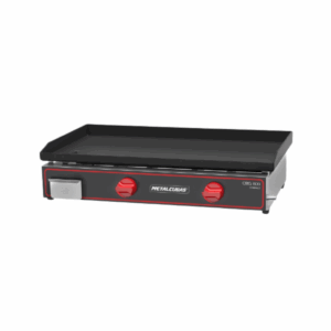 Metalcubas CBG800C Plancha Con 1 Quemador a Gas Compact Acero Inoxidable Placa 80×45 Cm