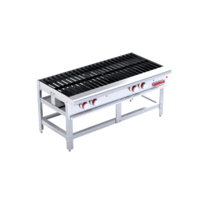 Coriat EC-2T de Piso Máster Premium Estufón con 2 Secciones 3 Quemadores Gas Acero Inoxidable