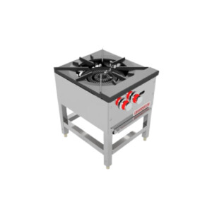 Coriat SP-1T Estufón De Piso 1 Parrilla 1 Quemador Gas Acero Inoxidable