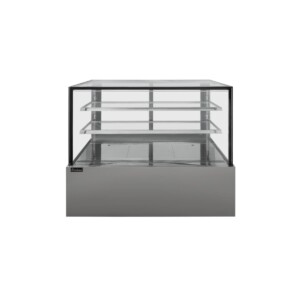 Drago Icehaus VPP-90 Vitrina Pastelera Cristal Recto Acero Inoxidable 185 Litros 90 Cm