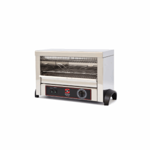 Sammic TP-100 Tostadora De Pan Industrial De Introducción Horizontal Simple Un Piso Acero Inoxidable 120 Panes Por Hora 110 V