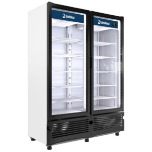 Imbera G3D42 2P CIR 1030002 Refrigerador Vertical 2 Puertas Cristal 42 Pies Cúbicos