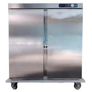 Asber CCB-40 Carro Caliente Banquetero Eléctrico 40 Guías 2/1 220 v