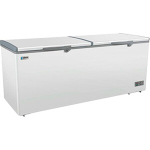 Edenox ECF-24 HC Congelador Y Refrigerador Horizontal 2 Tapas Cofre 24 Pies Cúbicos 195 Cm