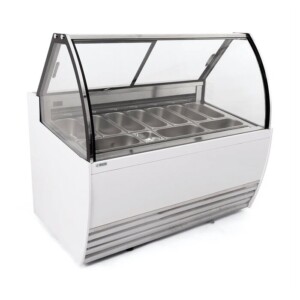 Migsa DW-10 Vitrina Exhibidora De Helados 10 Insertos 141 cm 110 v