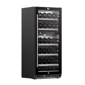 TekniKitchen WC2T121 Cava de Vinos Empotrable o Freestanding 121 Botellas 120 V