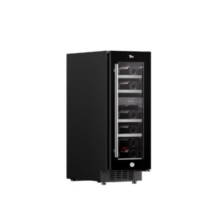 TekniKitchen WC2T20 Cava de Vinos Empotrable o Freestanding 17 Botellas 120 V