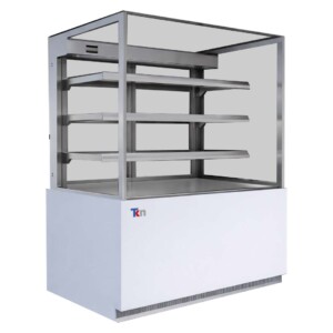 TekniKitchen TKN15R4 Vitrina Pastelera Cristal Recto 150 Cm 115 V