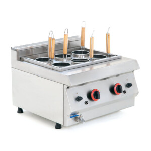 Migsa HGL-610 Cocedor de Pastas a Gas 6 Canastillas Acero Inoxidable