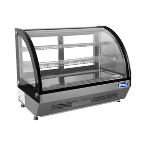 Atosa CRDC-35 Vitrina Refrigerada De Mostrador Cristal Curvo Acero Inoxidable 70 Cm