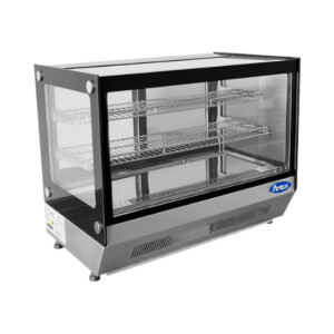 Atosa CRDS-42 Vitrina Refrigerada De Mostrador Cristal Recto Acero Inoxidable 70 Cm