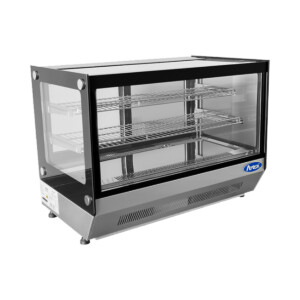 Atosa CRDS-56 Vitrina Refrigerada De Mostrador Cristal Recto Acero Inoxidable 90 Cm